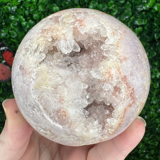 Large Pink Amethyst Sphere