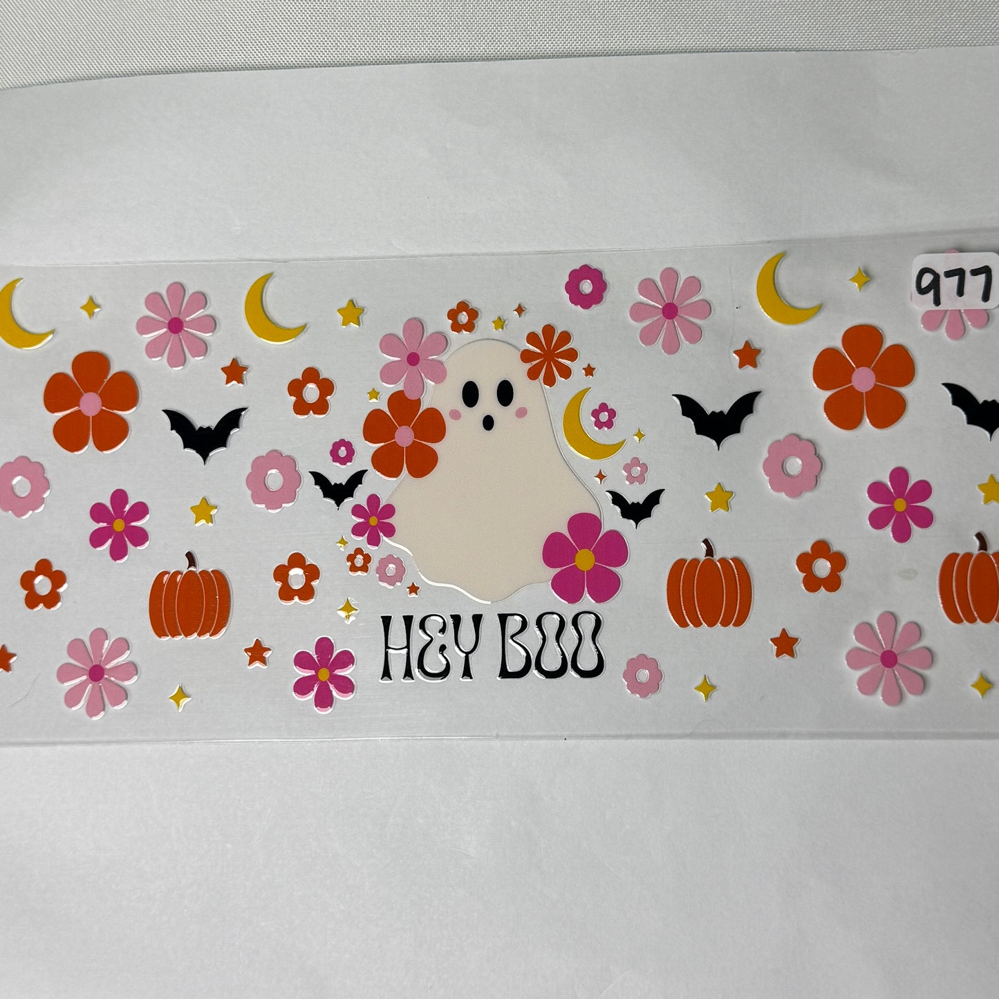 Skulls and Pumpkins UVDTF Cup Wraps