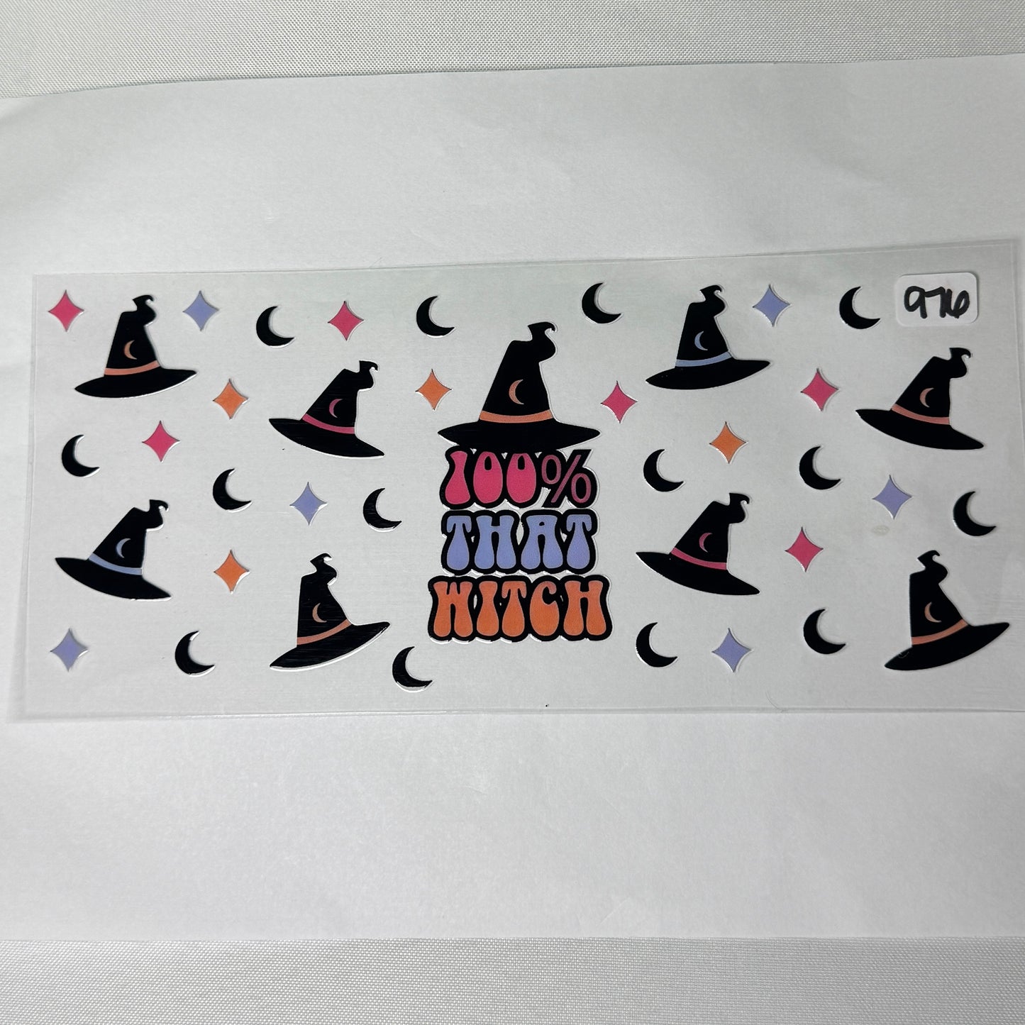 Skulls and Pumpkins UVDTF Cup Wraps