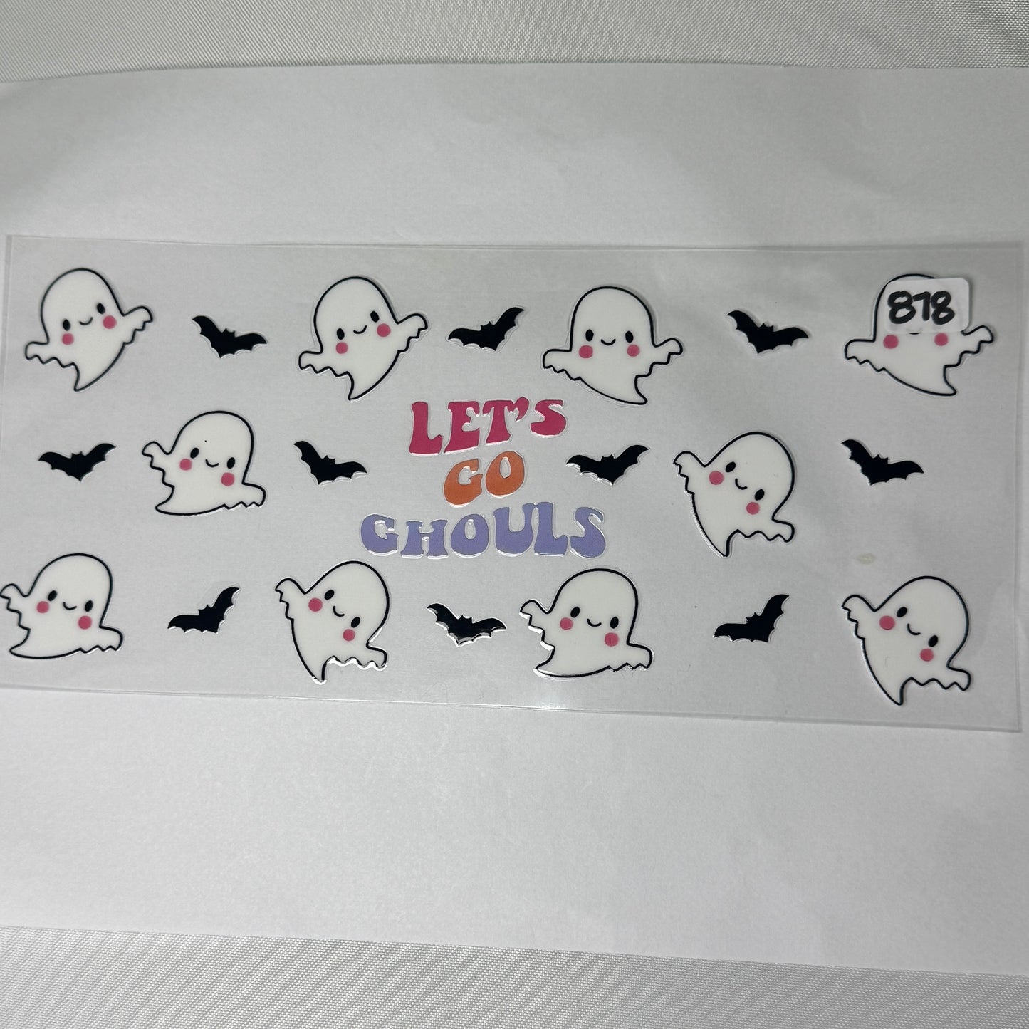 Ghosts UVDTF Cup Wraps