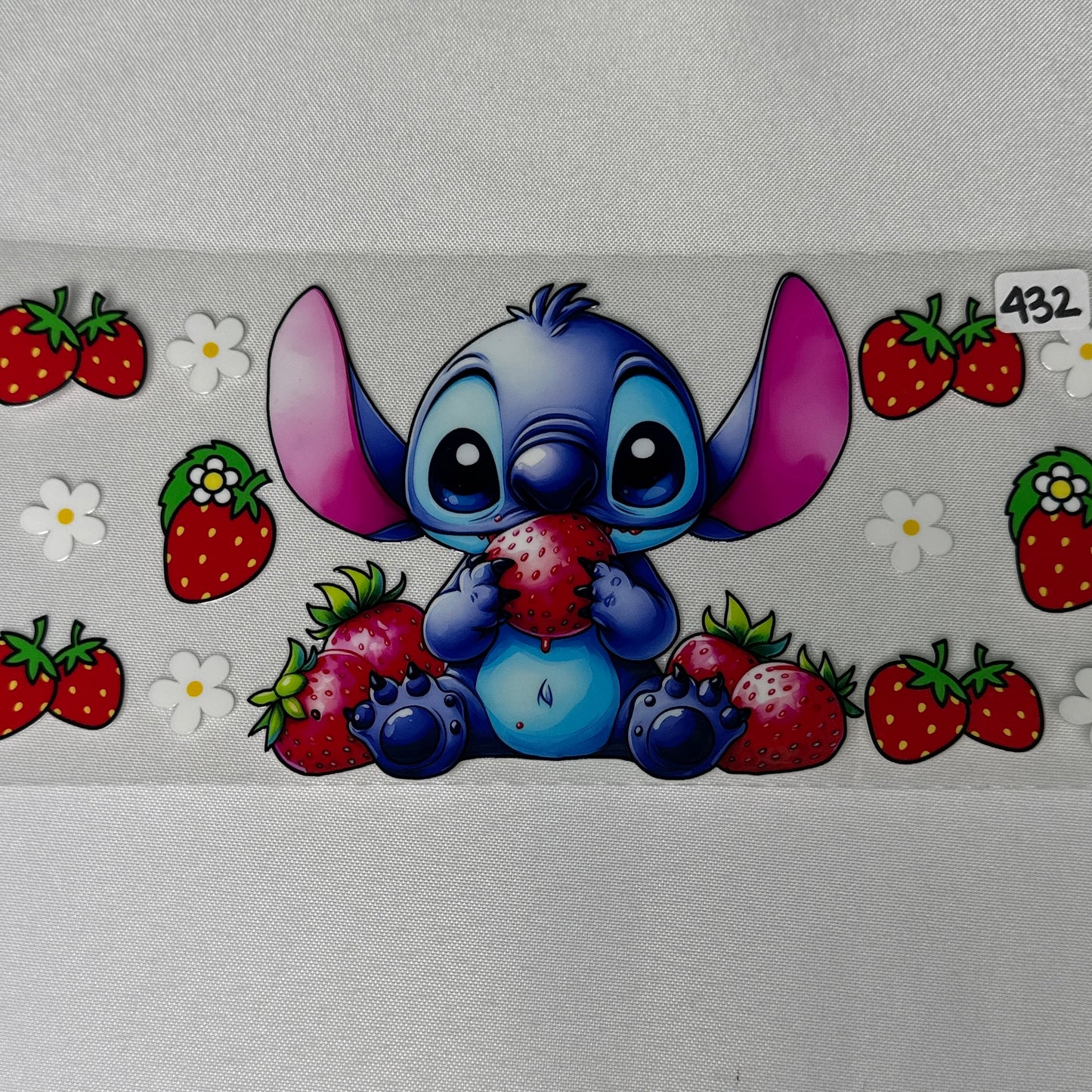 Blue Alien UVDTF Cup Wraps