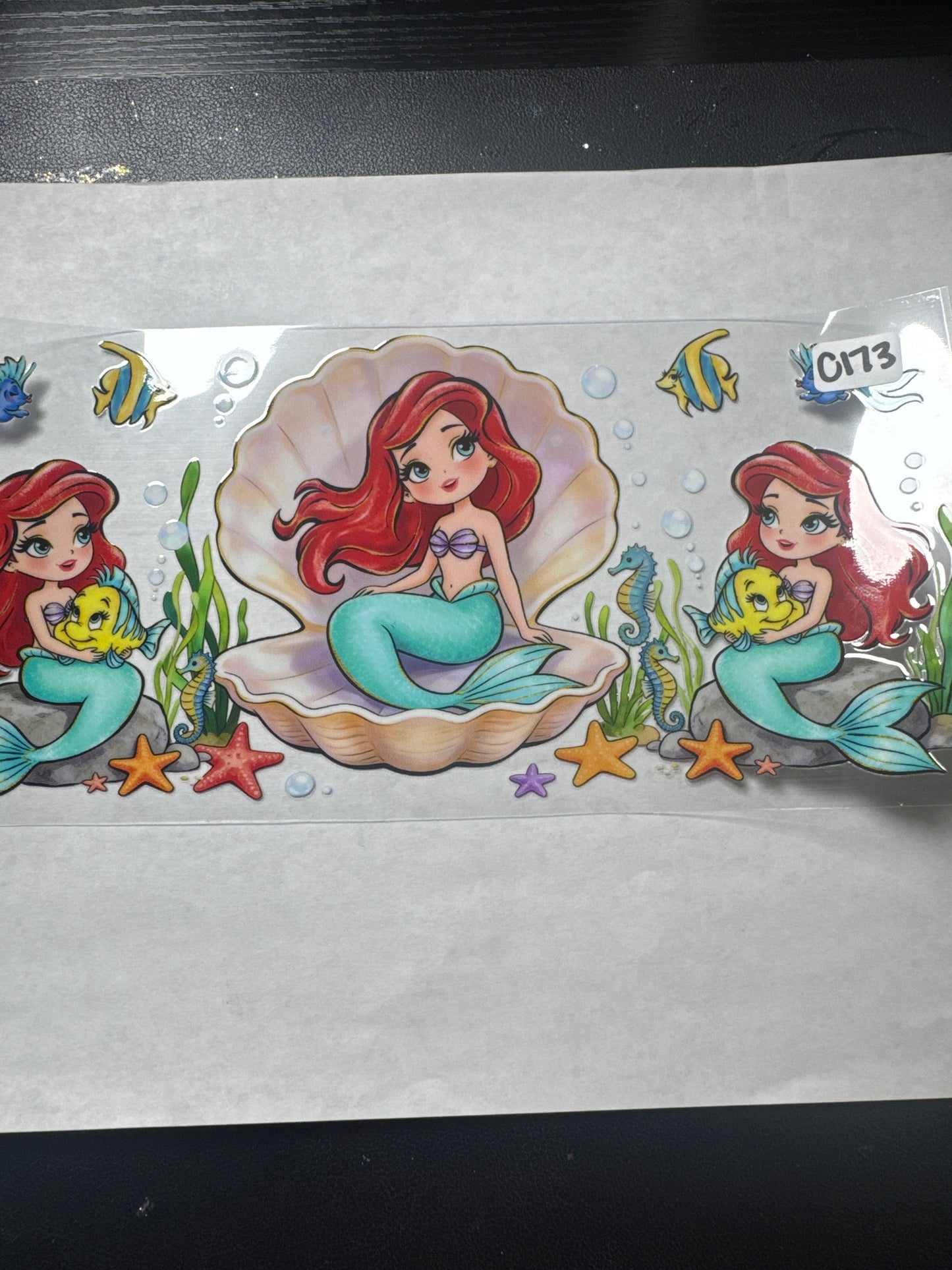 C173 ocean princess uvdtf wrap