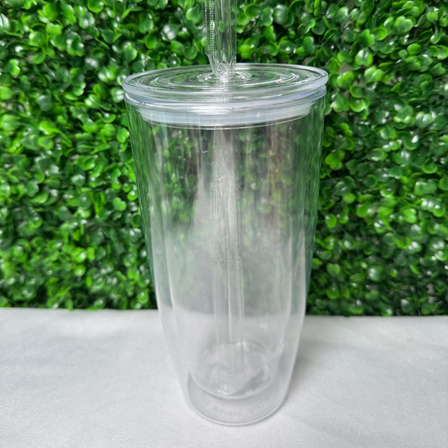 24oz Acrylic Snowglobe Cup