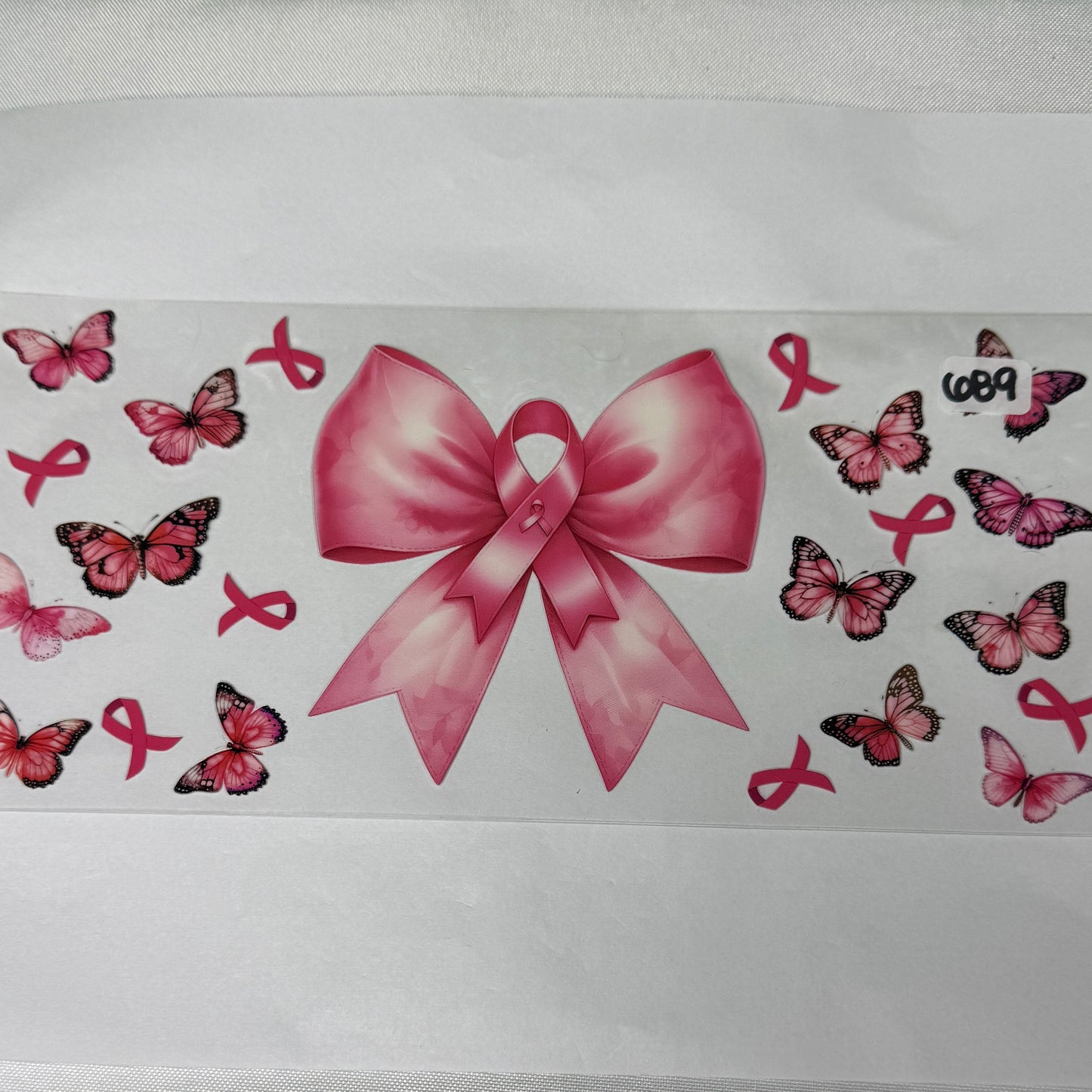 Rainbows/smileys/bows UVDTF Cup Wraps