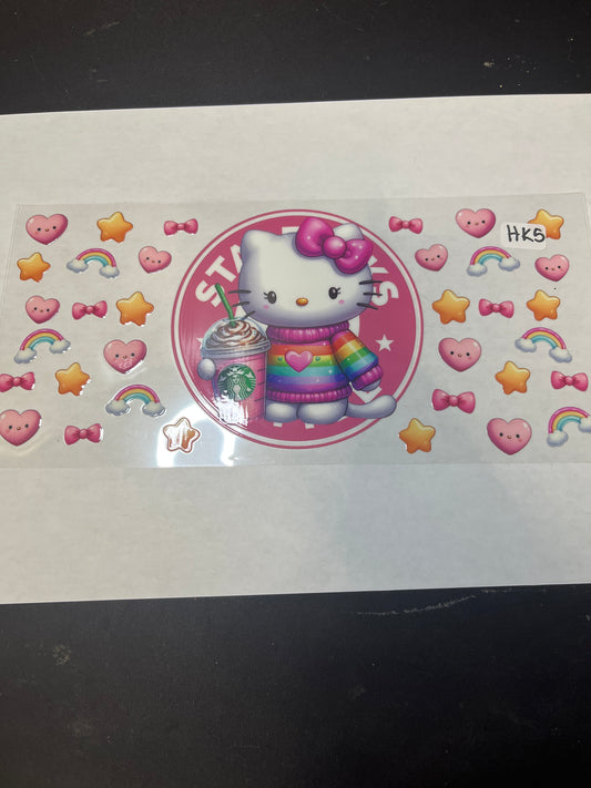 HK5 Cute Character UVDTF Wrap