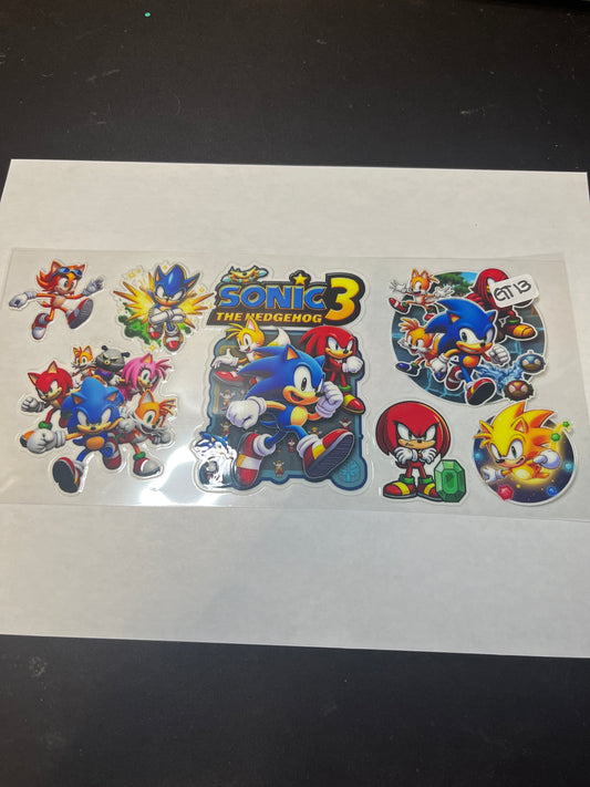 GT 13 Game Characters UVDTF Wrap