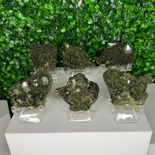 Epidote with Quartz from Turkey