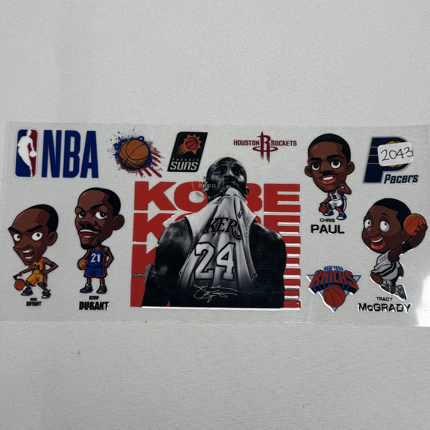 Sports UVDTF Cup Wraps