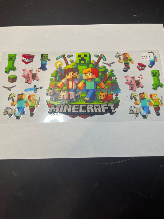 GT 1 Game Character UVDTF Wrap