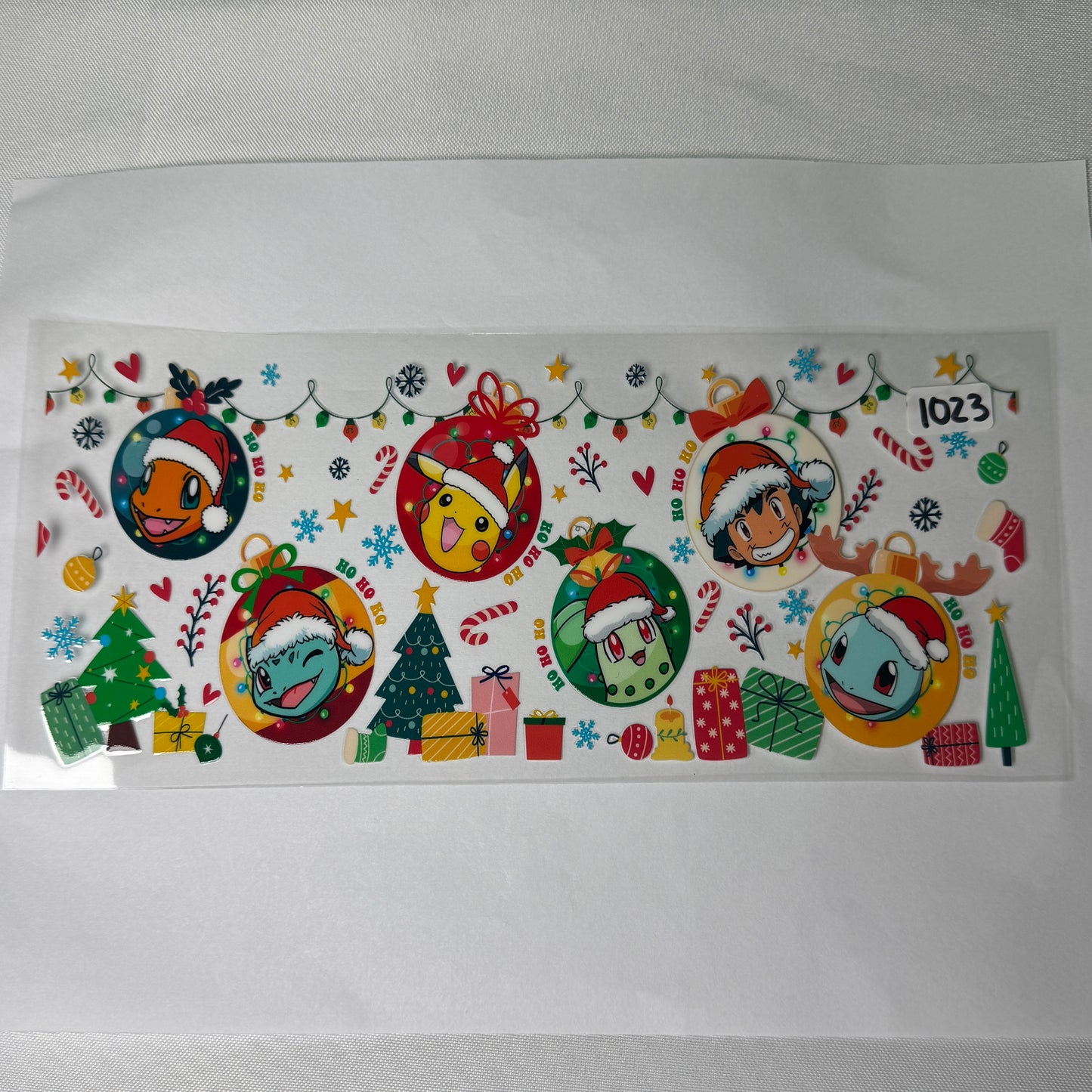 More Christmas Characters UVDTF Cup Wraps