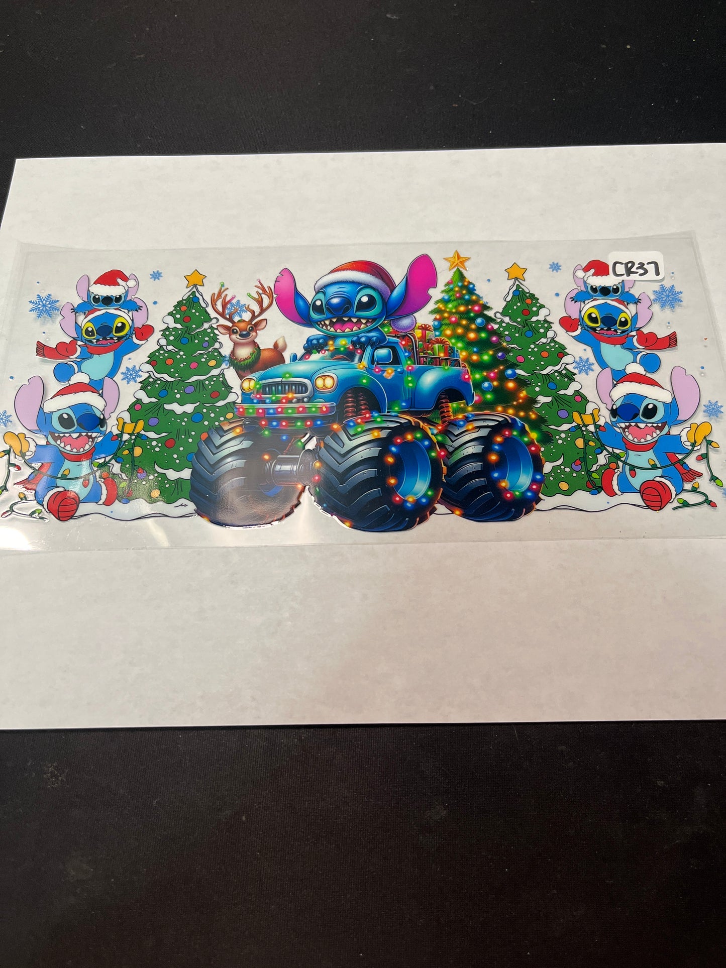 CR37 Christmas Kids Character UVDTF Wrap