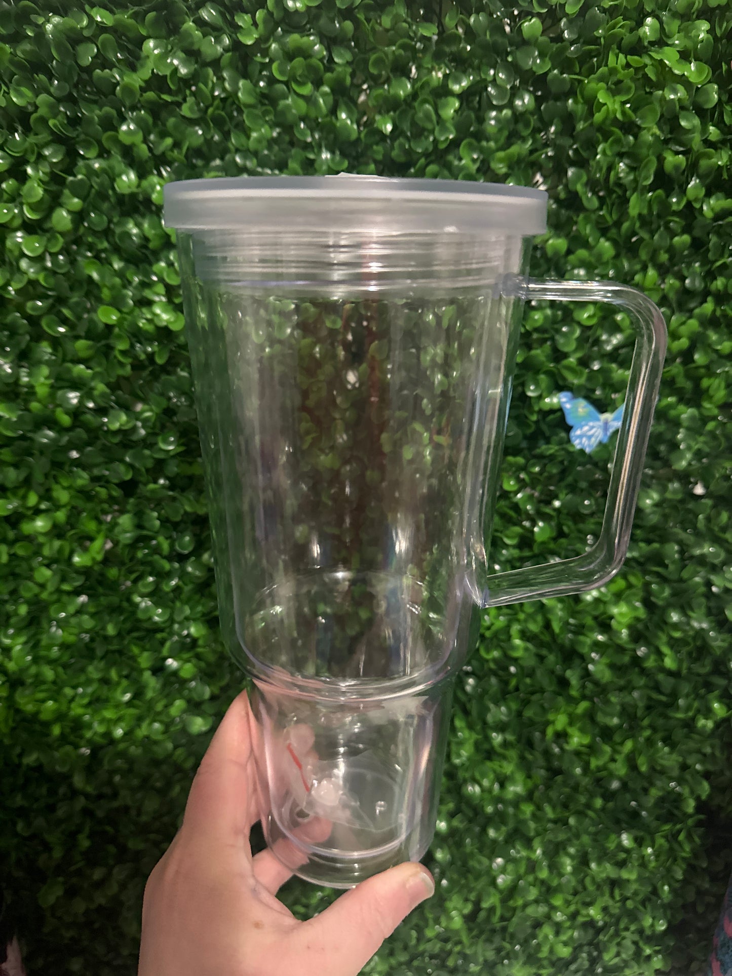 30oz Acrylic Snowglobe Tumbler Cup