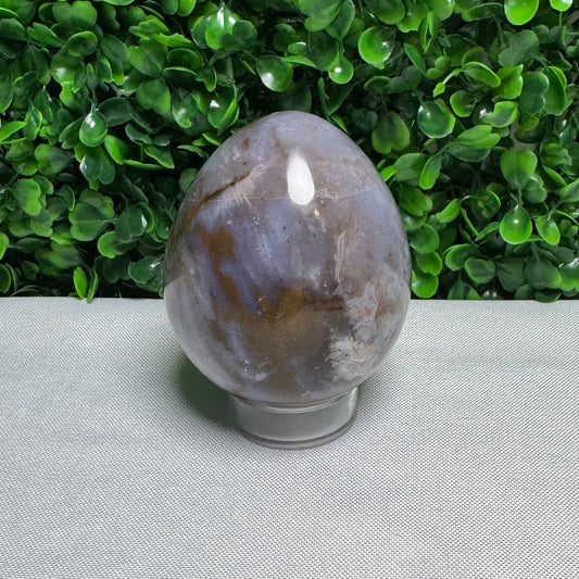 Sea Jasper Egg Carving