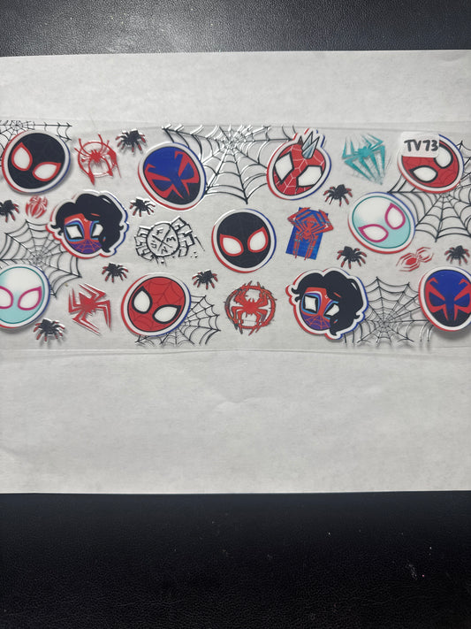 TV 73 Spider guy and friends uvdtf wrap