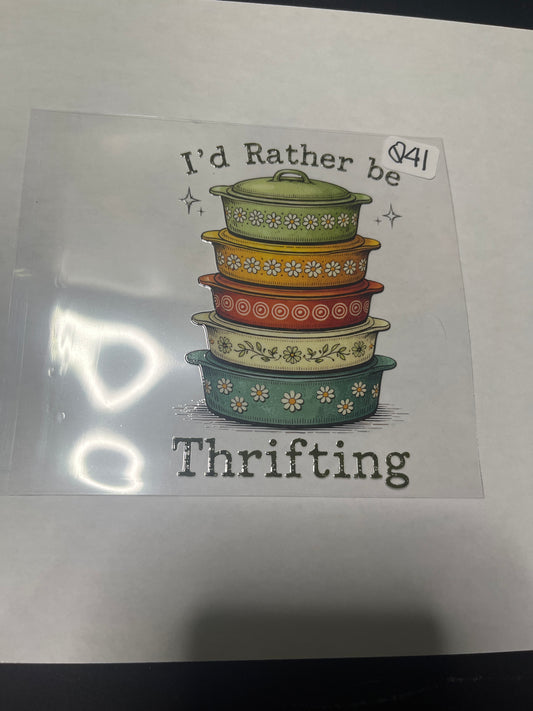 Q41 Thrift UVDTF Wrap