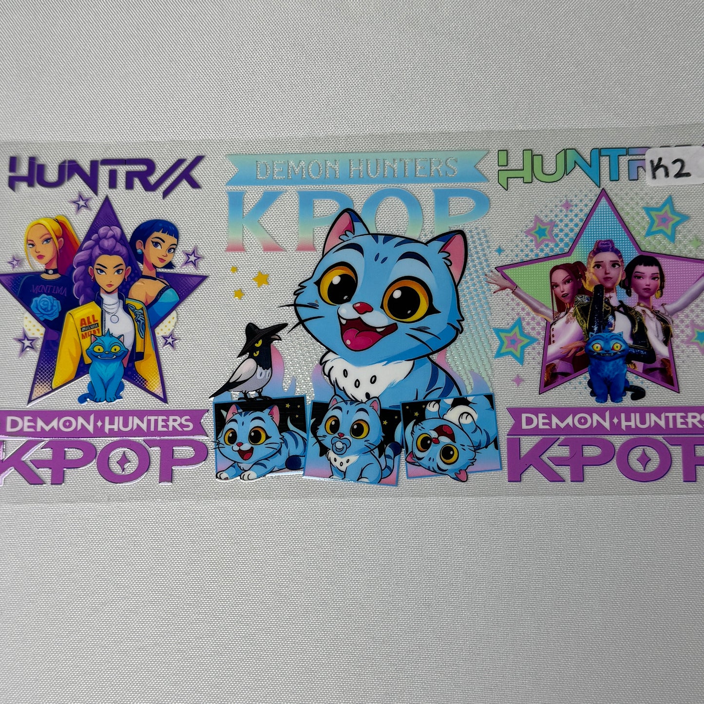 Girl Pop Bands UVDTF Cup Wraps