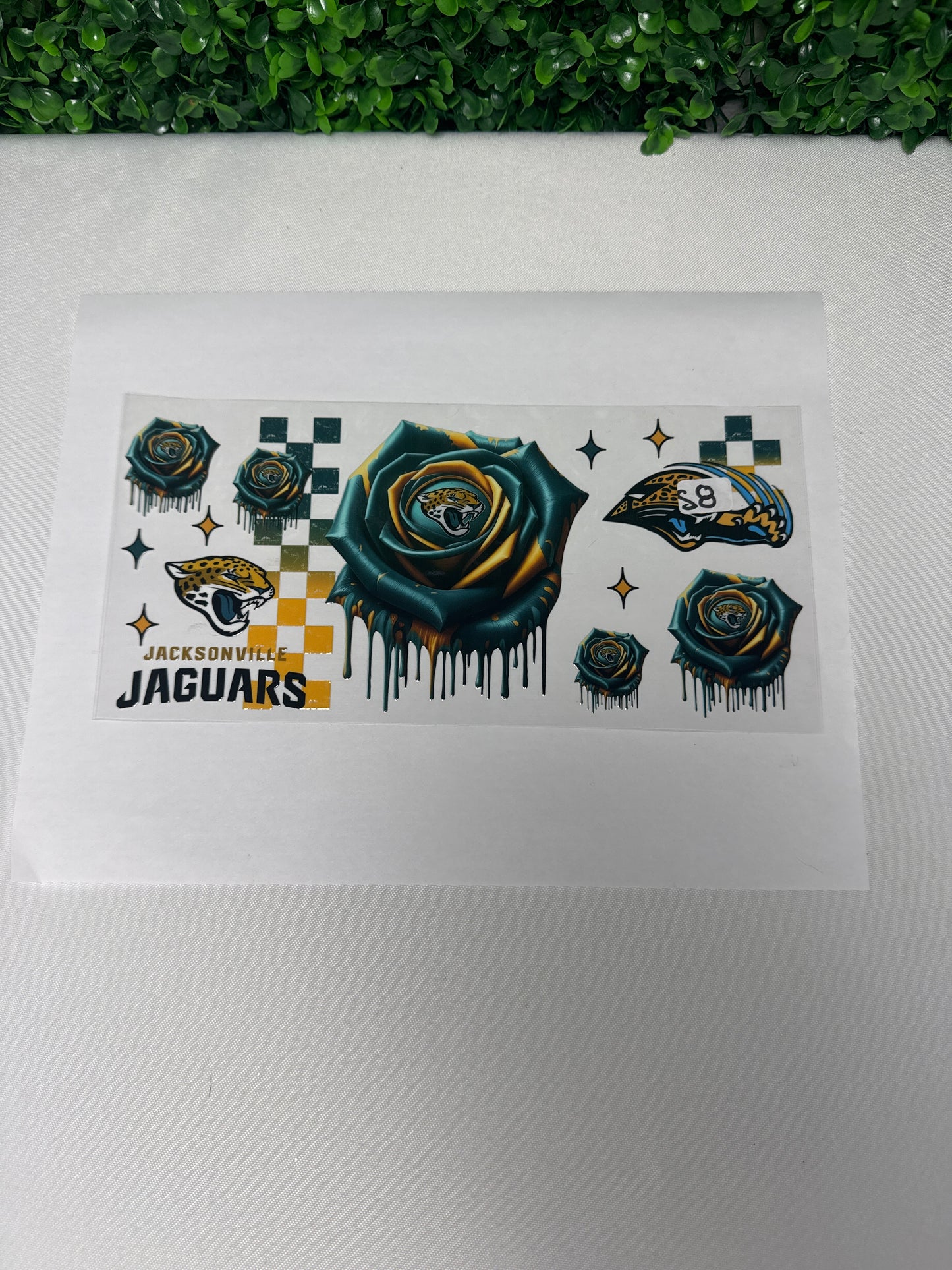S8 Jaguars football sports UVDTF wrap