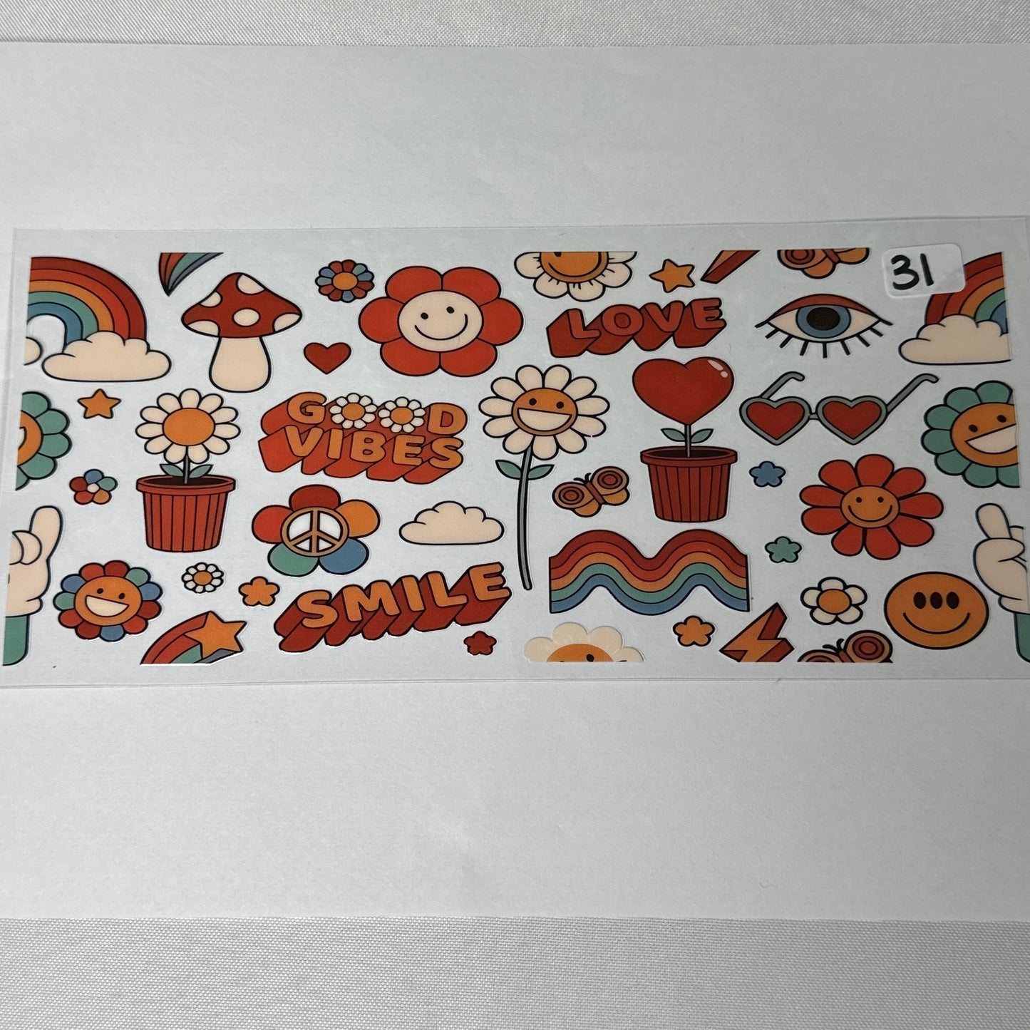 Mushroom UVDTF Cup Wraps