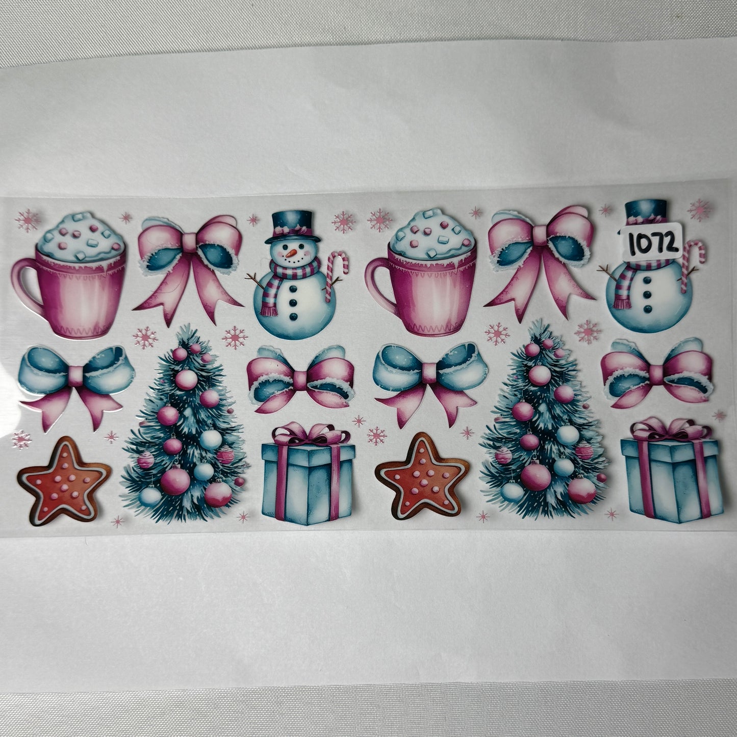 Christmas UVDTF Cup Wraps
