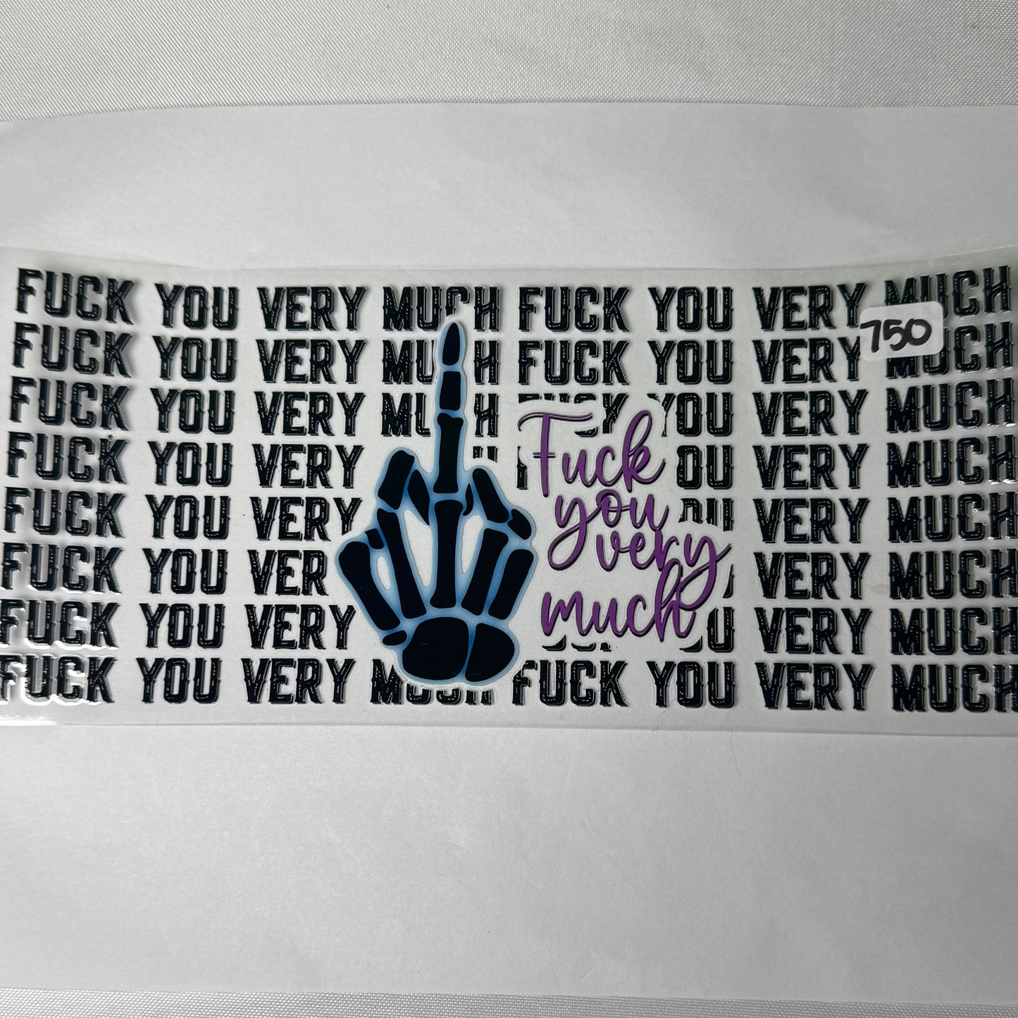 Sassy/Funny Quotes UVDTF Cup Wraps