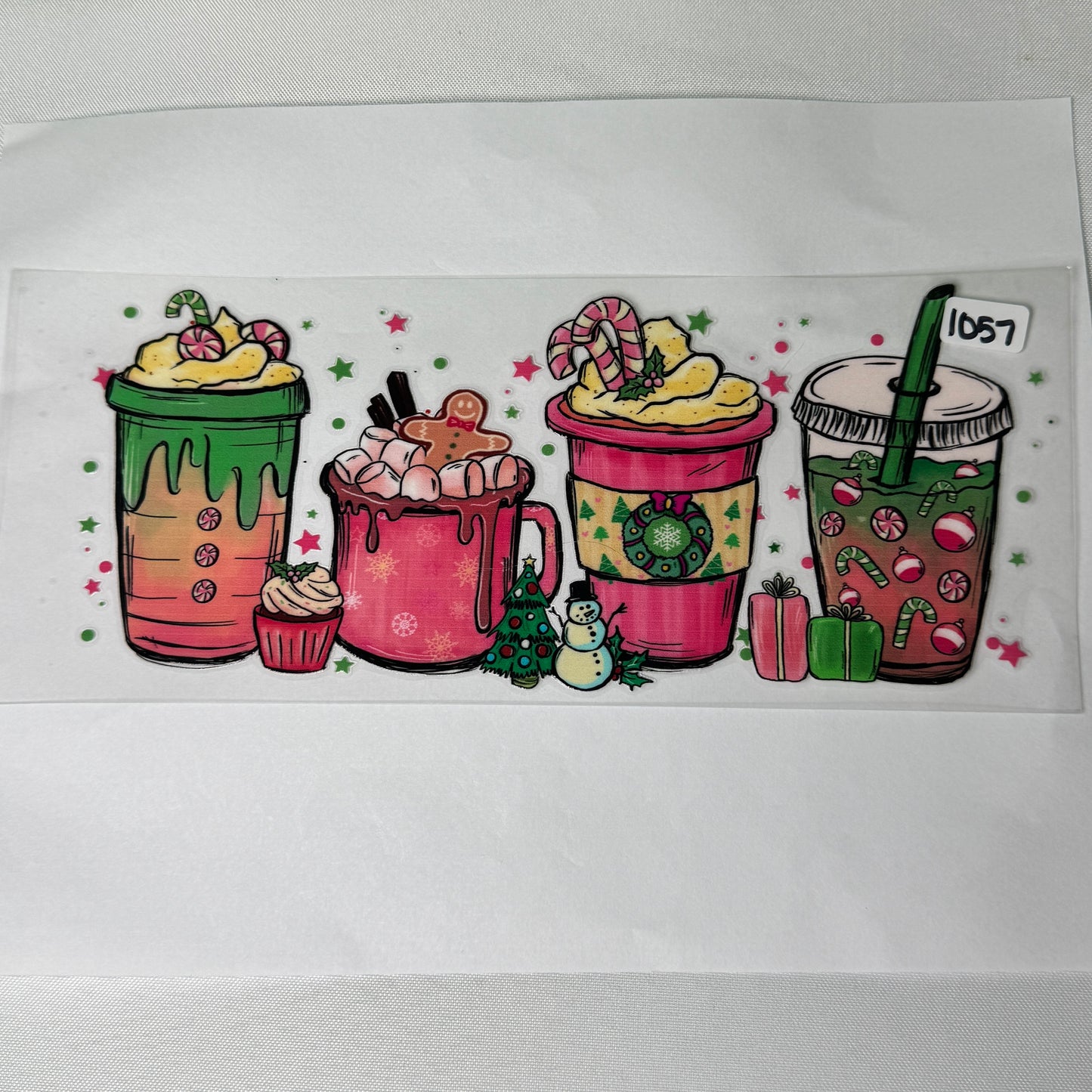 Christmas UVDTF Cup Wraps
