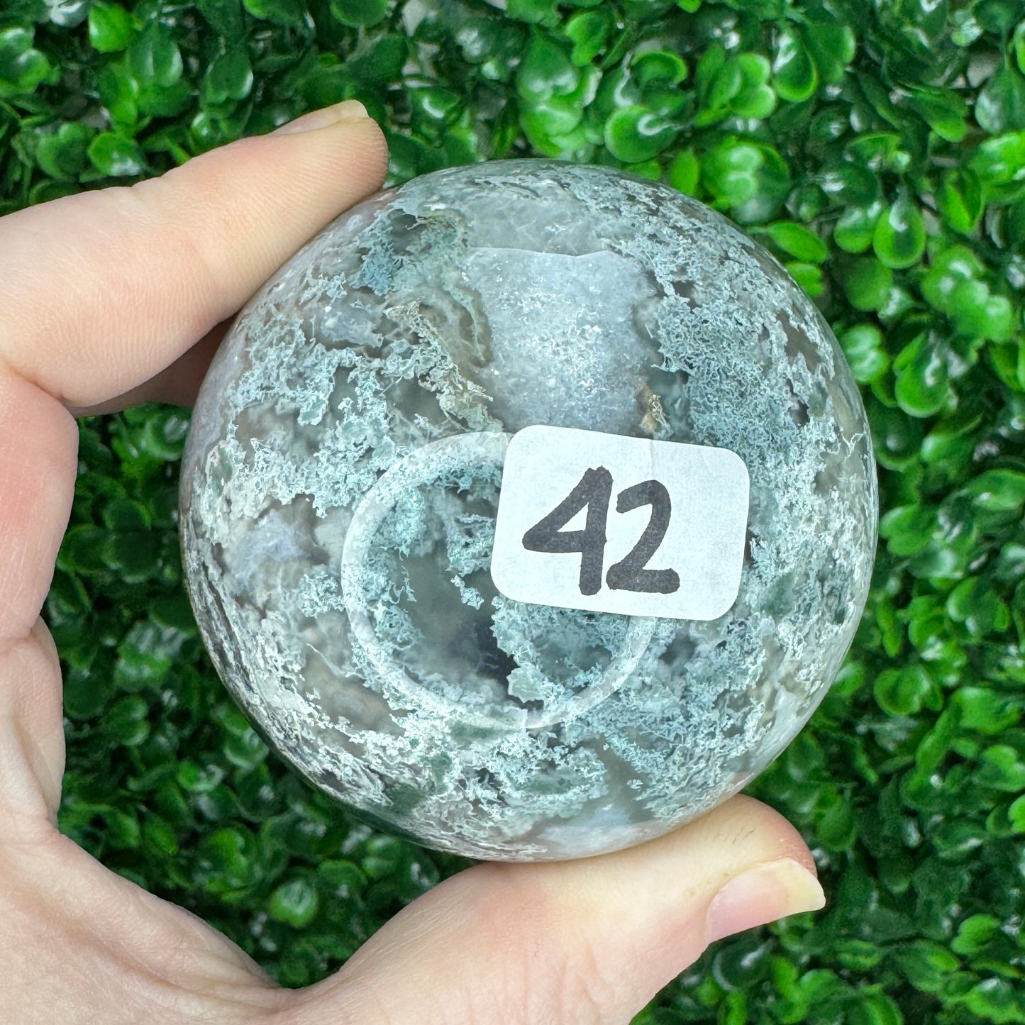 Moss Agate Sphere