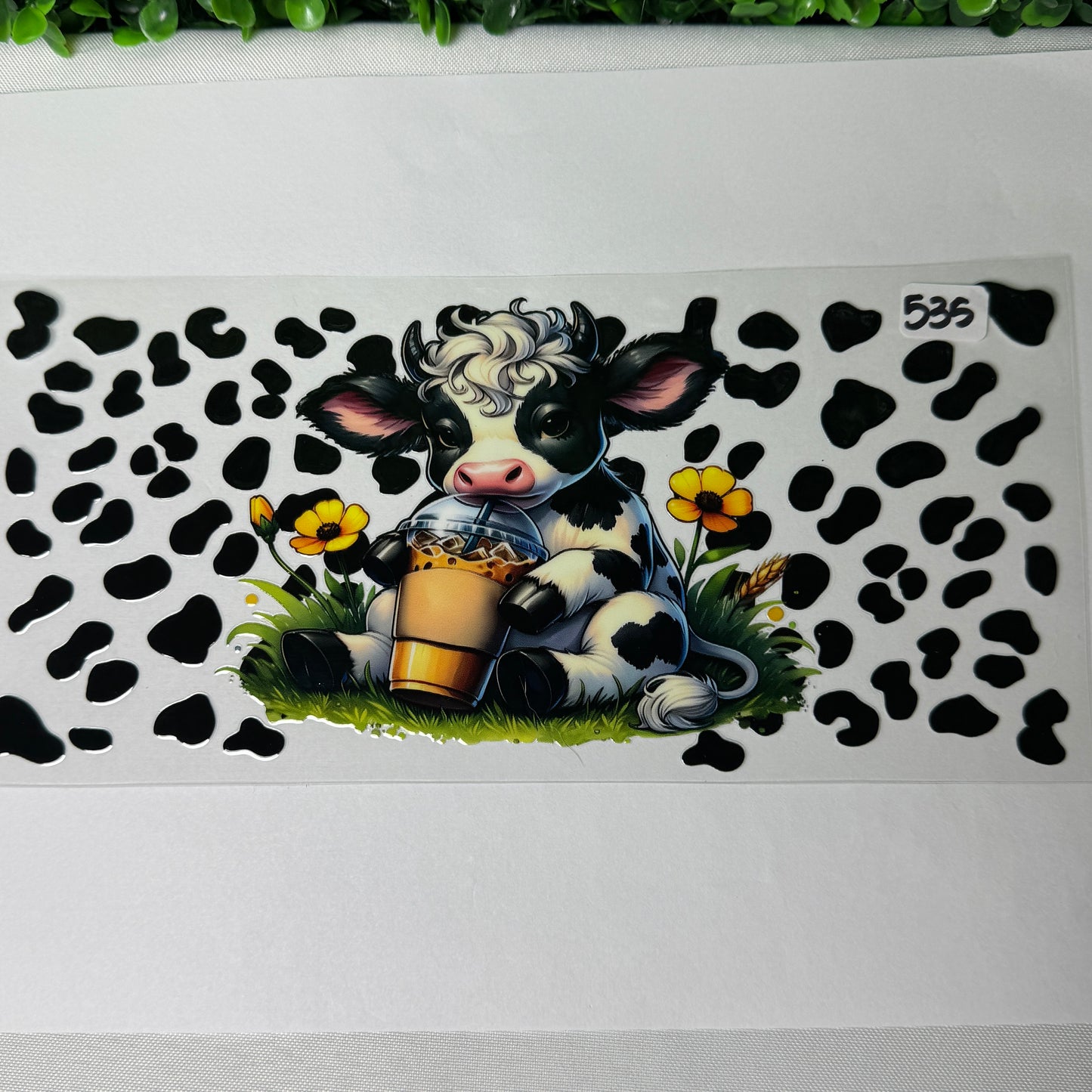 Highland Cow UVDTF Cup Wraps