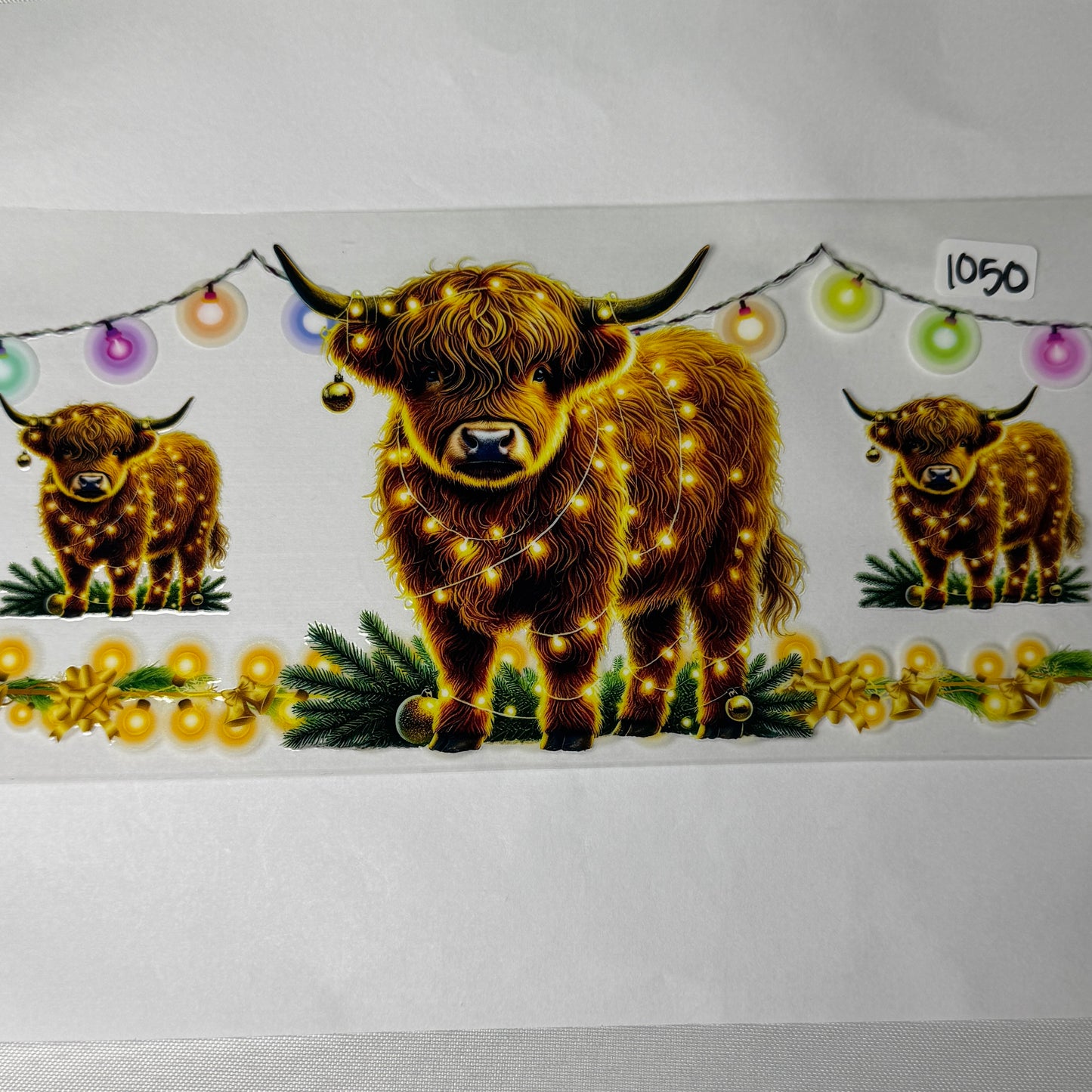 Christmas UVDTF Cup Wraps