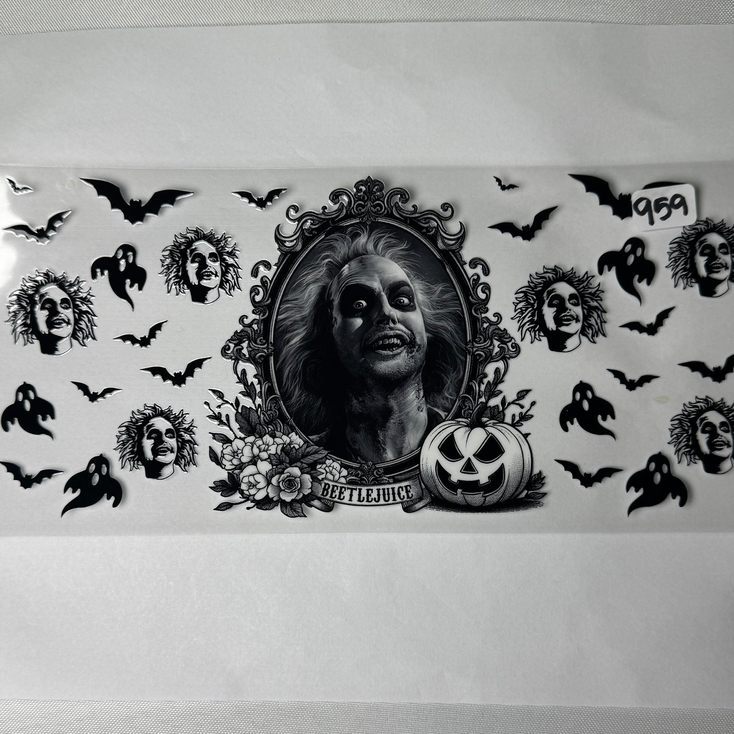 Spooky Characters UVDTF Cup Wraps