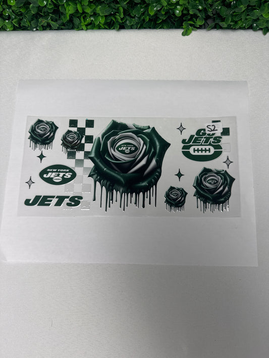 S2 Jets Football sports UVDTF Wrap
