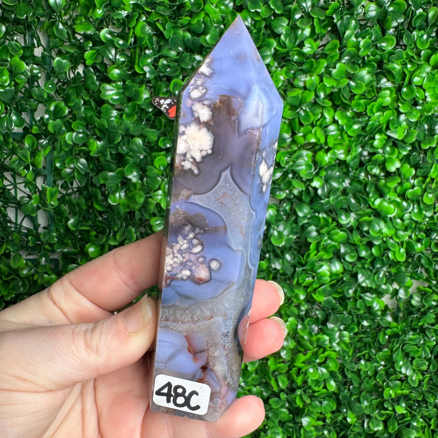 Blue flower Agate Towers