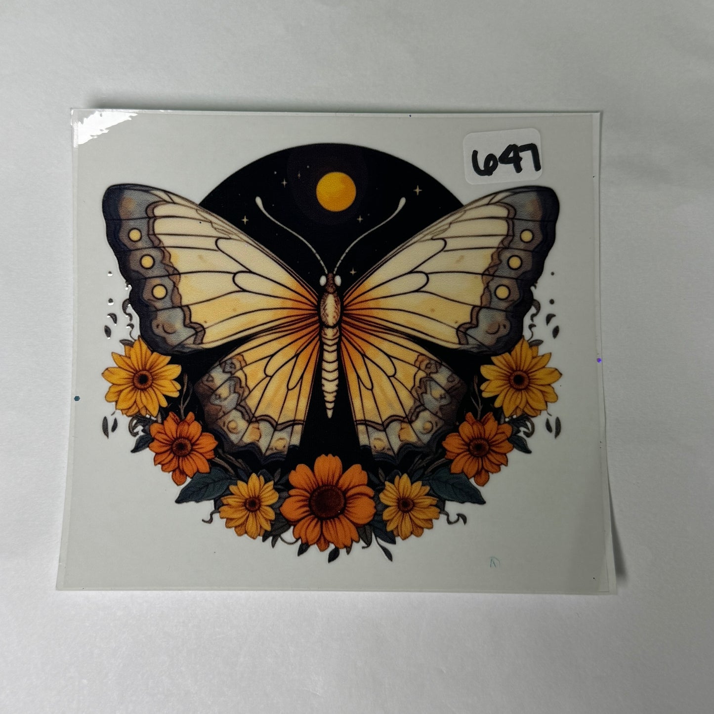Butterfly/Moth/Dragonfly UVDTF Cup Wraps