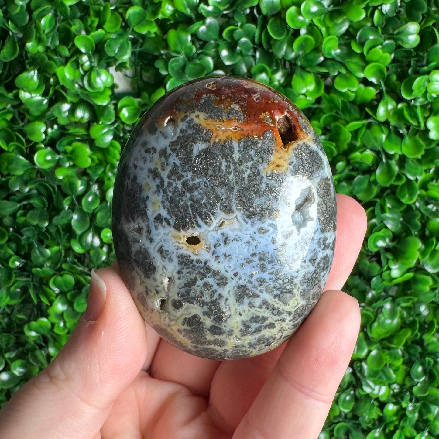 Marcasite Palm Stones