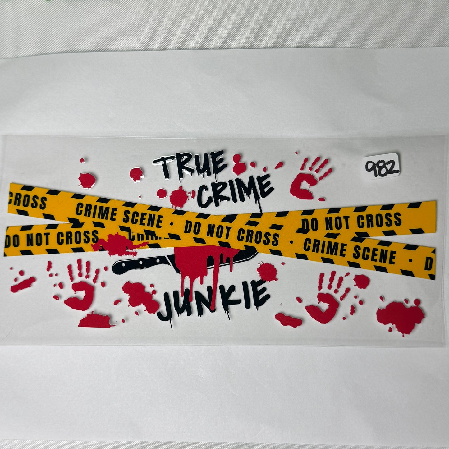 Skulls and Pumpkins UVDTF Cup Wraps