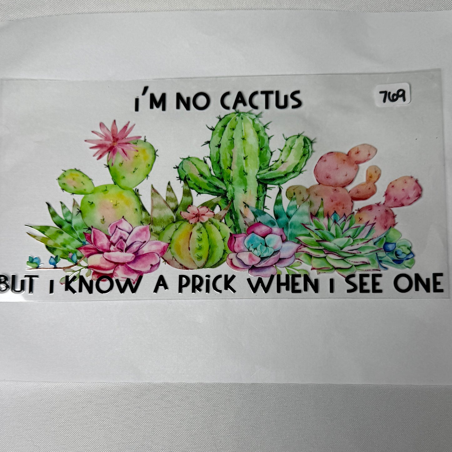 Sassy/Funny Quotes UVDTF Cup Wraps