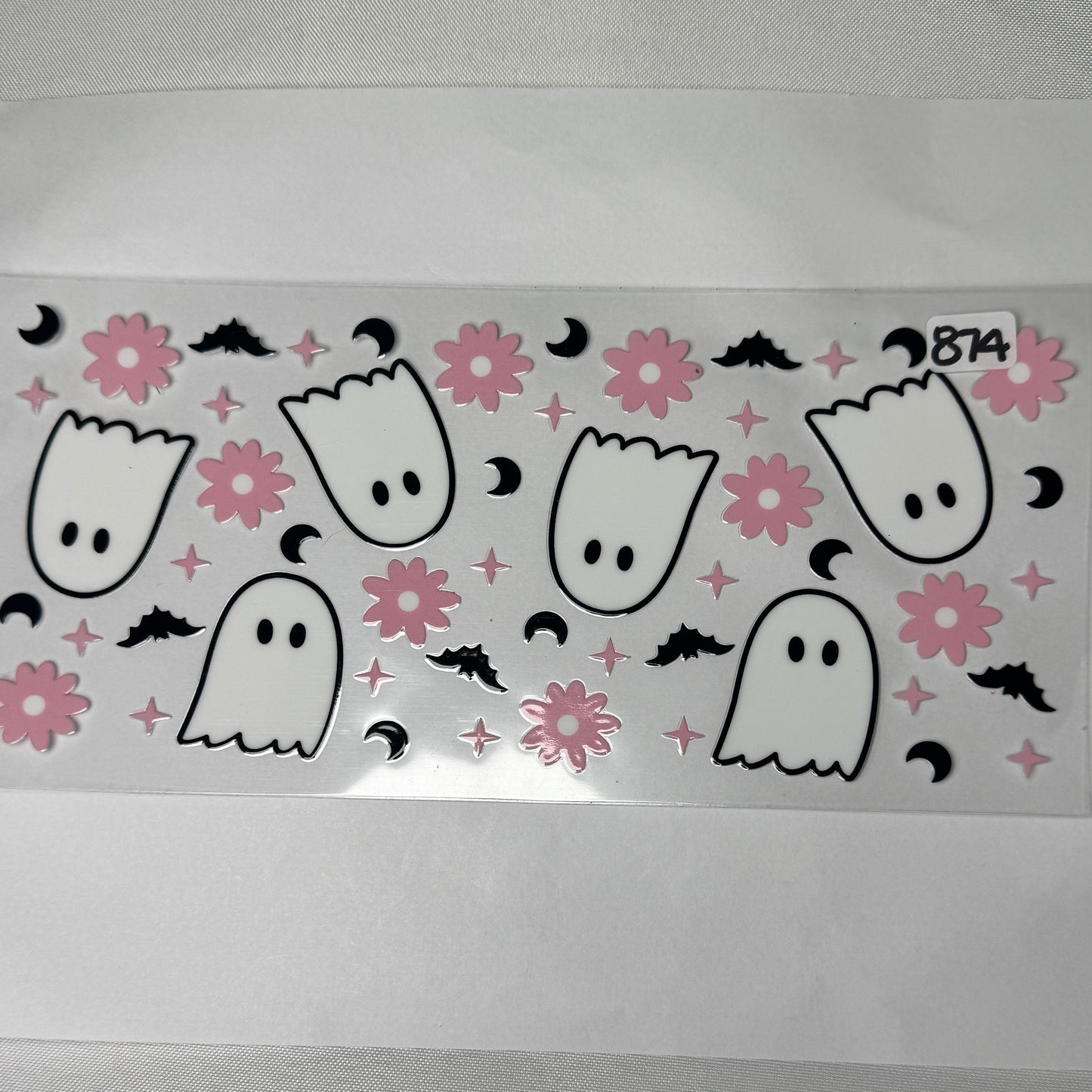 Ghosts UVDTF Cup Wraps