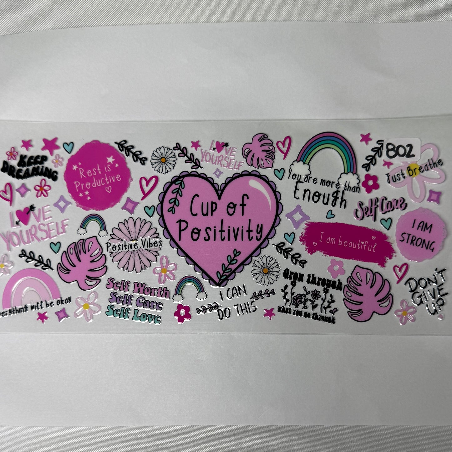 Quote UVDTF Cup Wraps