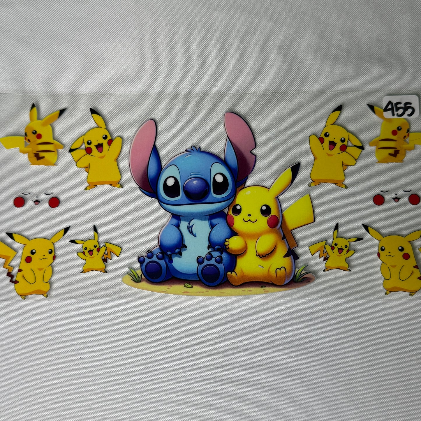 Blue Alien UVDTF Cup Wraps