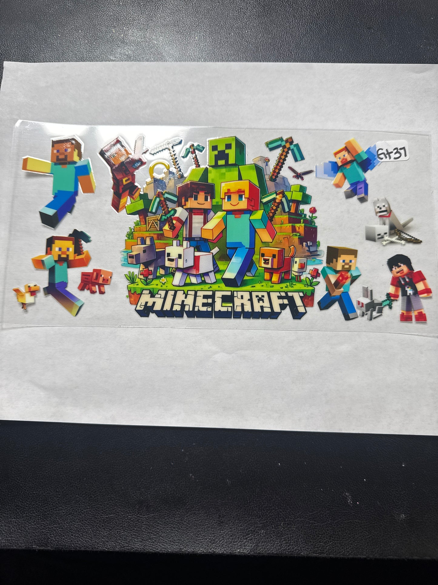 GT 37 gaming character style 5 uvdtf wrap