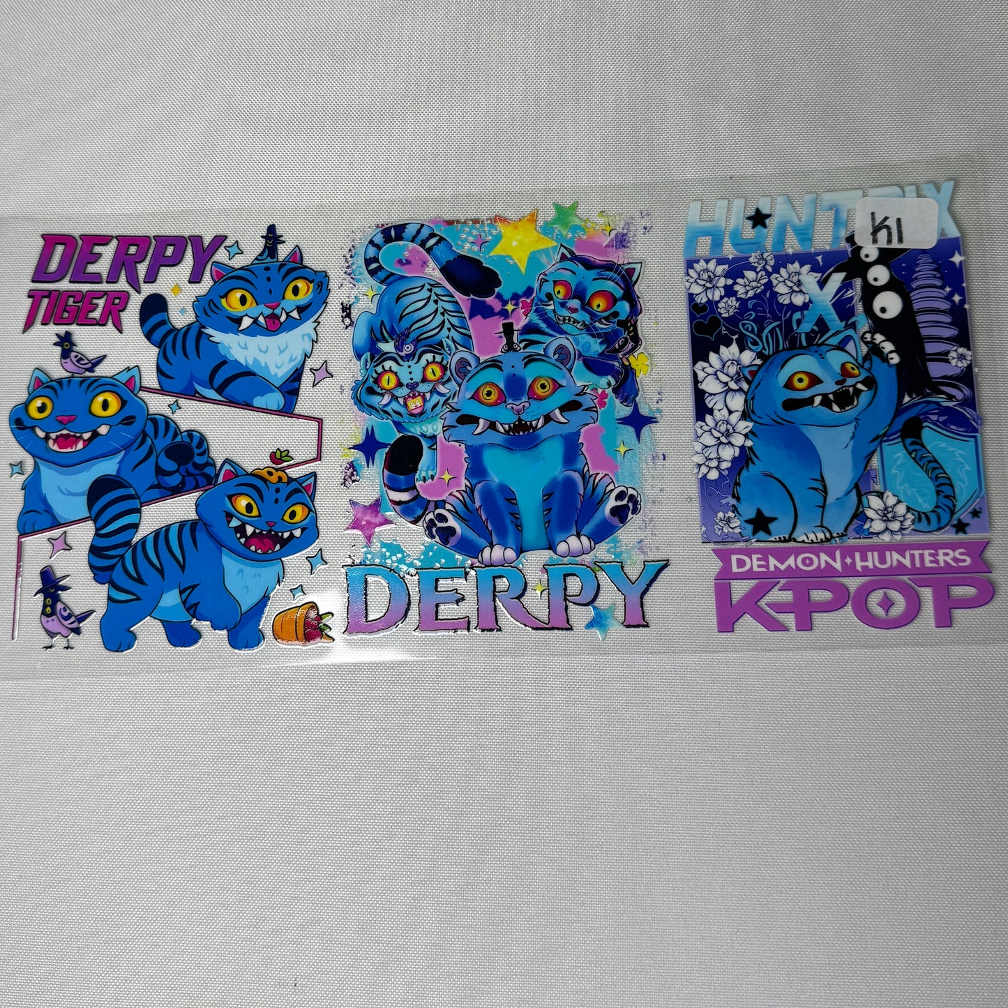 Girl Pop Bands UVDTF Cup Wraps