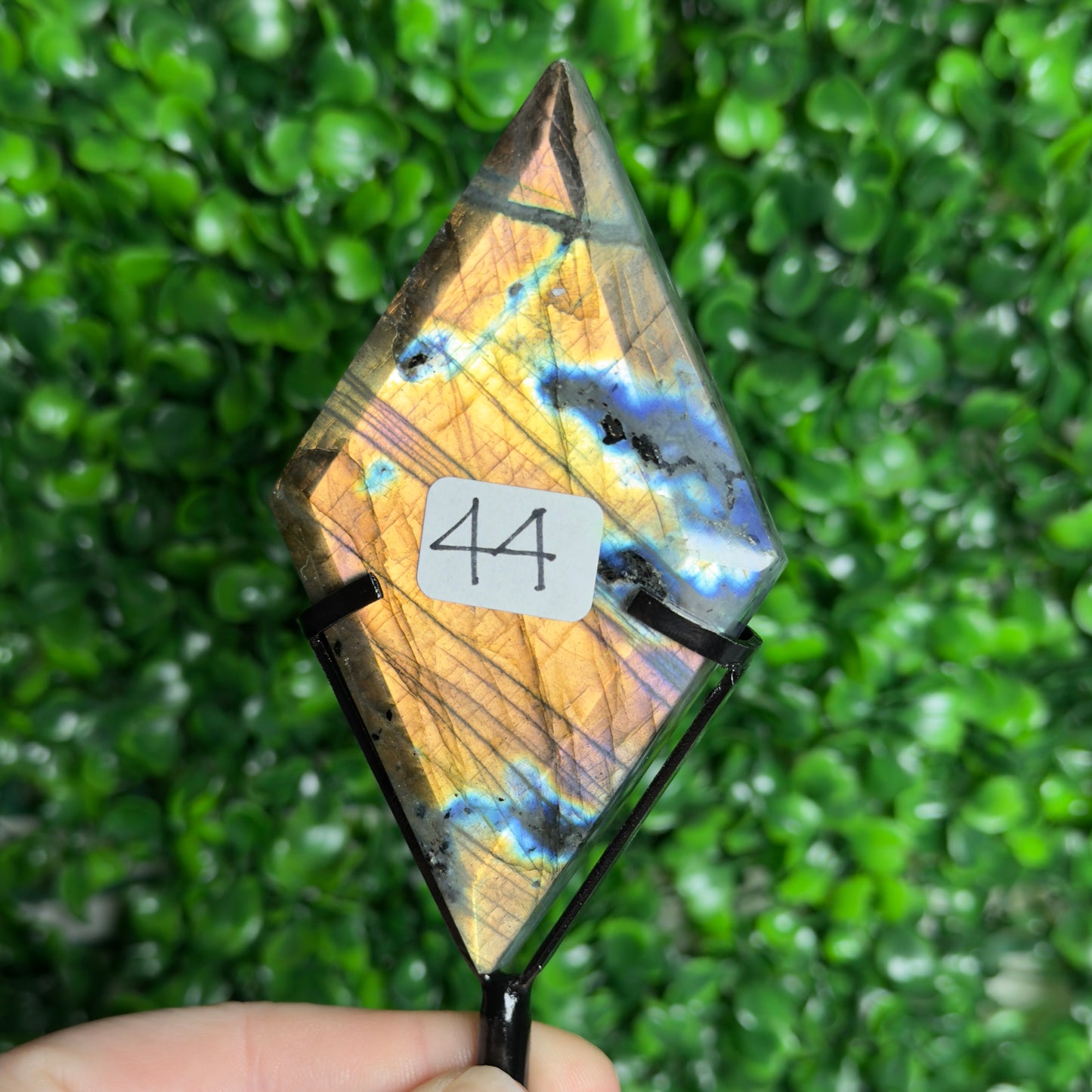 Labradorite Diamond Carvings