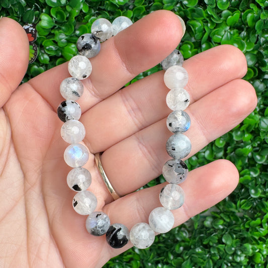 8mm Rainbow Moonstone Bracelets