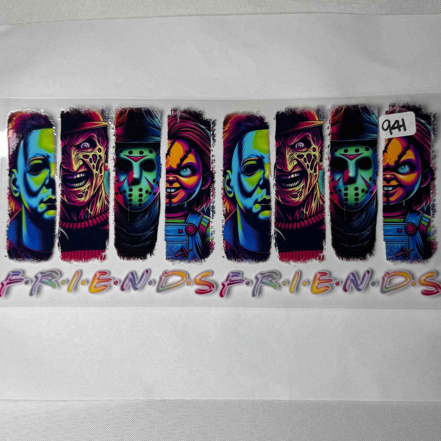 Spooky Characters UVDTF Cup Wraps