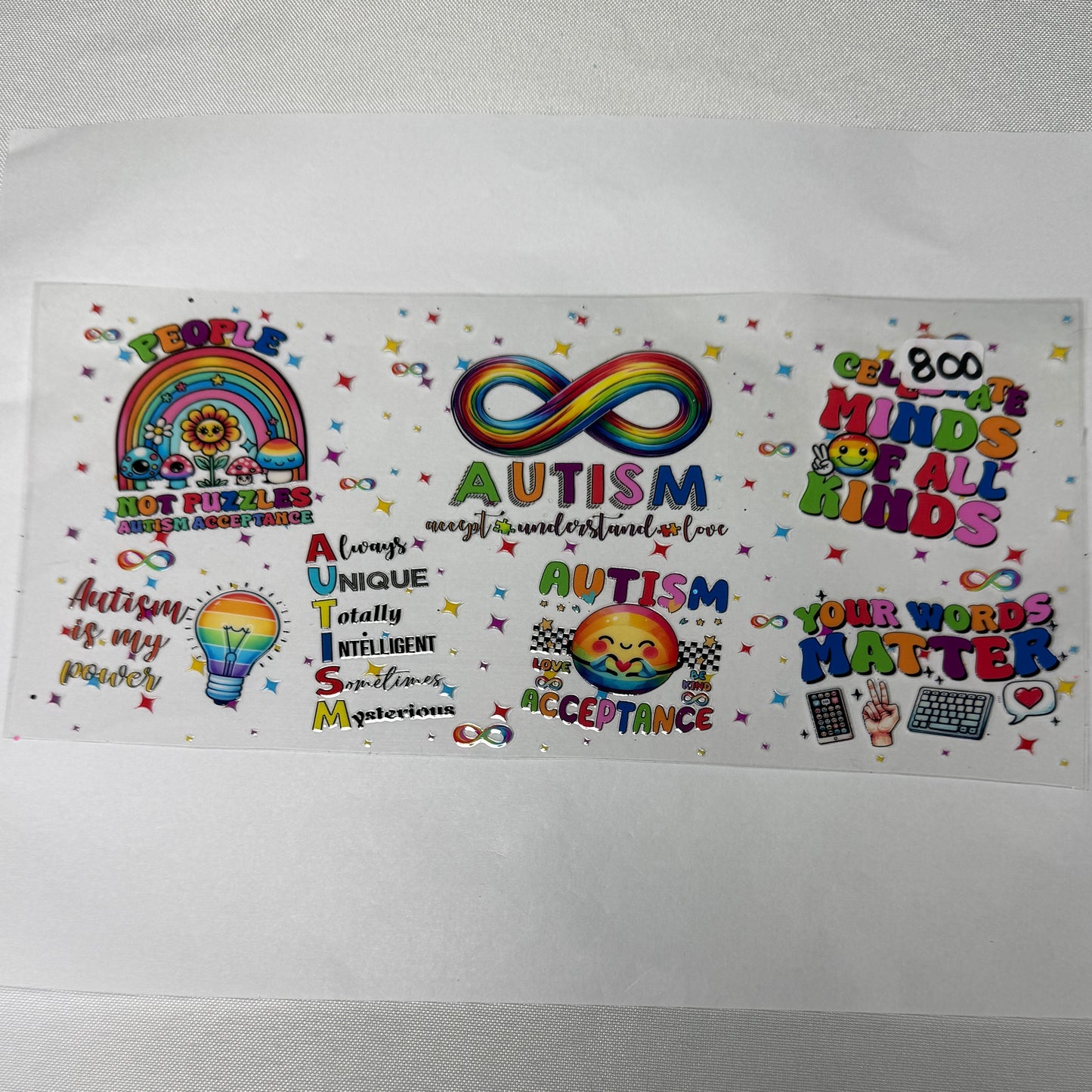 Quote UVDTF Cup Wraps