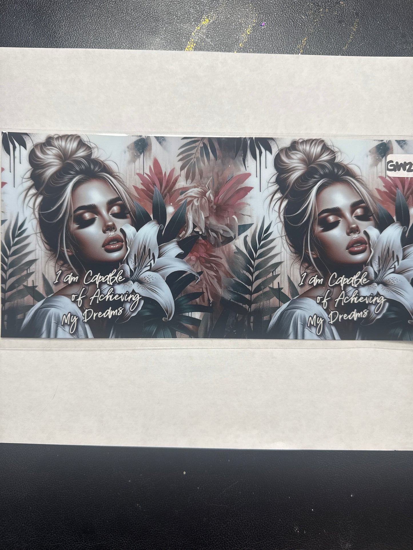 GW23 achieving dreams goddess uvdtf wrap