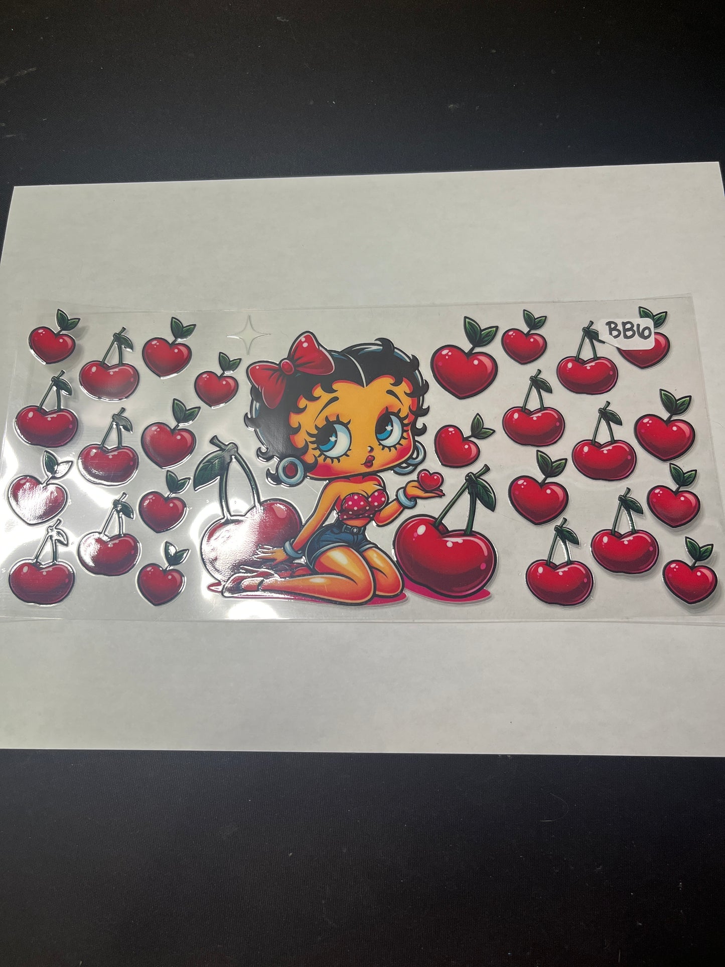 BB6 Bety Character UVDTF Wrap