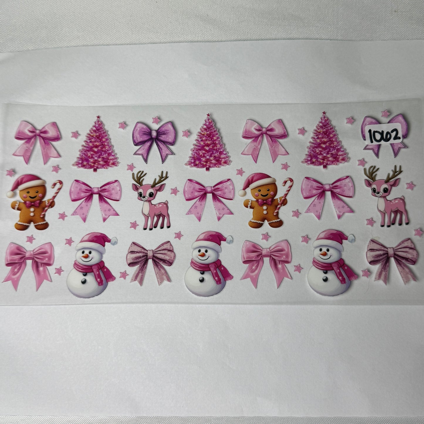 Christmas UVDTF Cup Wraps