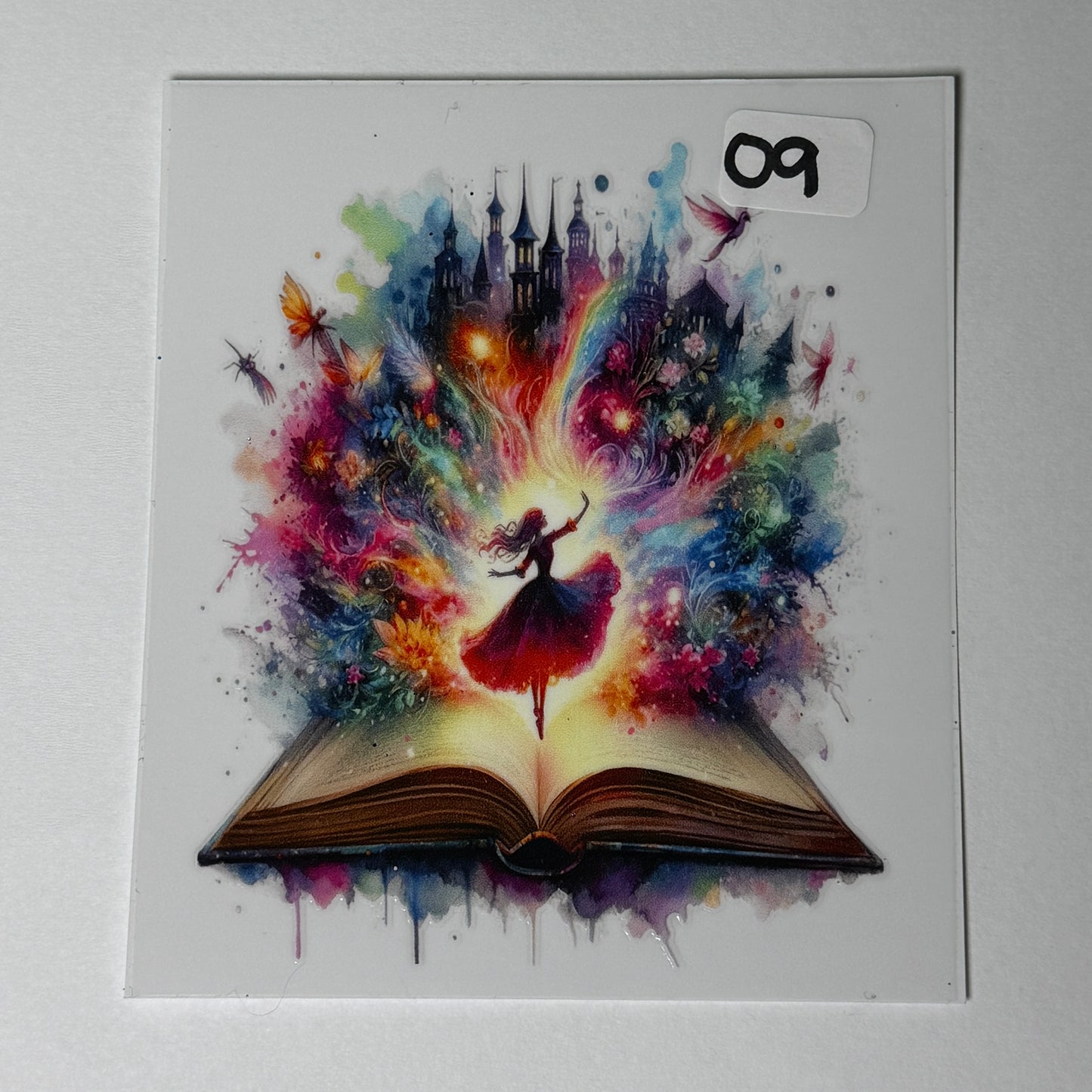 Books/Reading UVDTF Cup Wraps