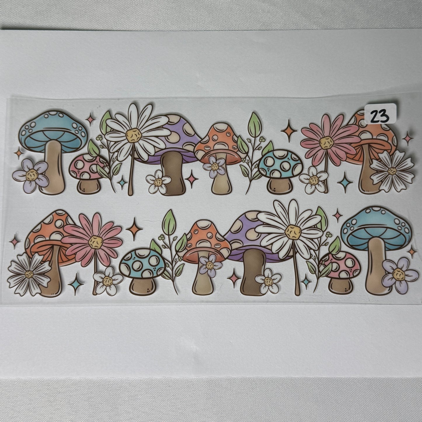 Mushroom UVDTF Cup Wraps