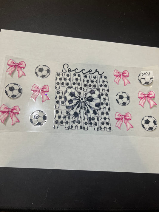 MA1 Mama Soccer UVDTF Wrap